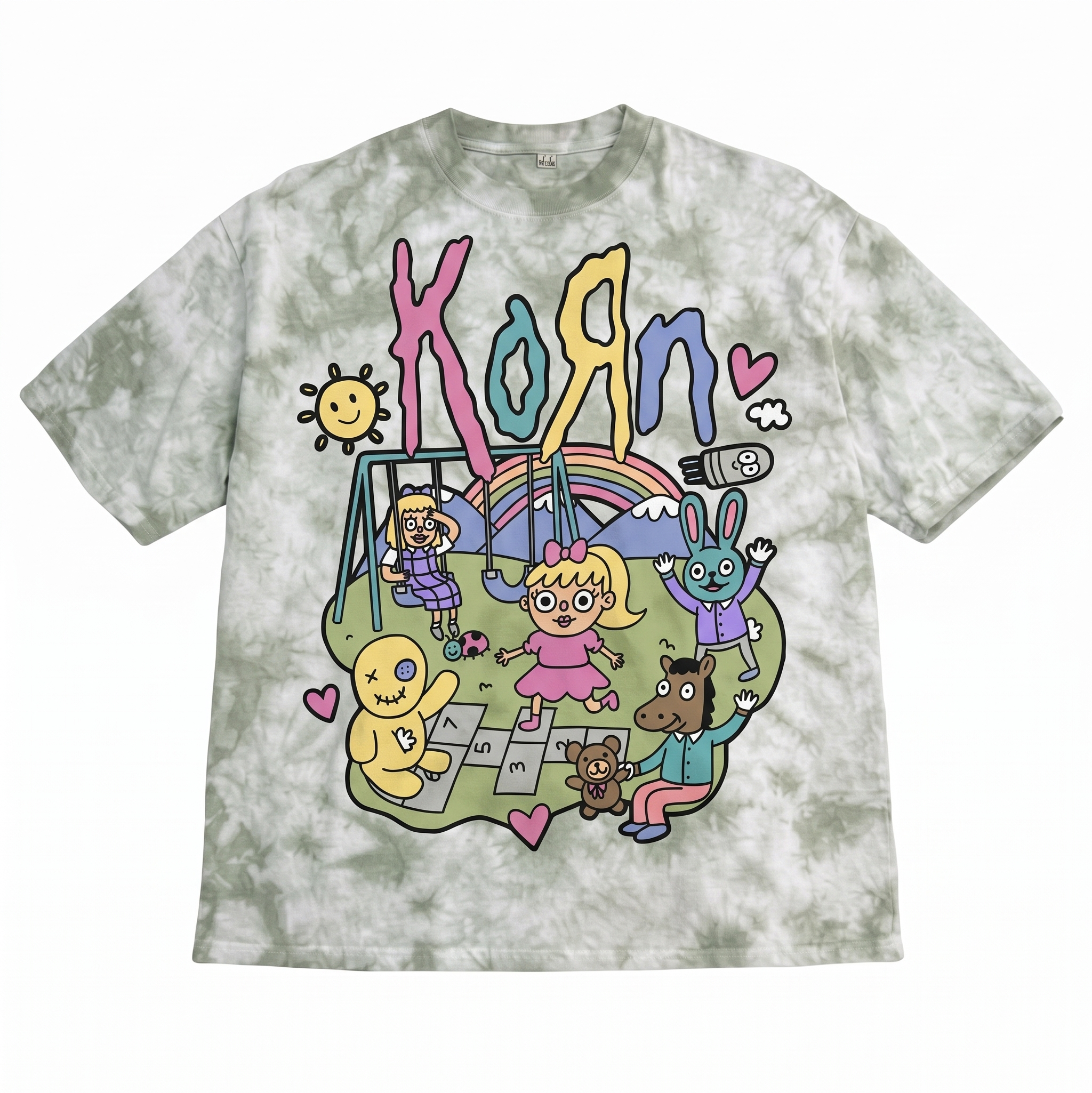 Korns Playground Tee — Sage